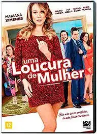 cartaz UMA LOUCURA DE MULHER