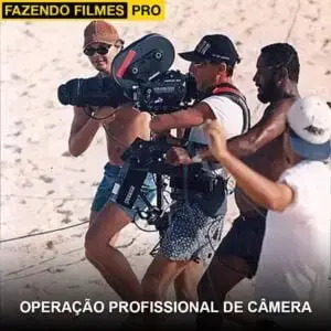 Curso de cinematografia Operação profissional de câmera.