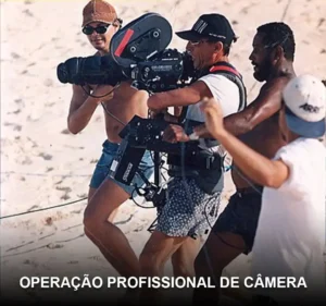 Curso de cinematografia Operação profissional de câmera.
