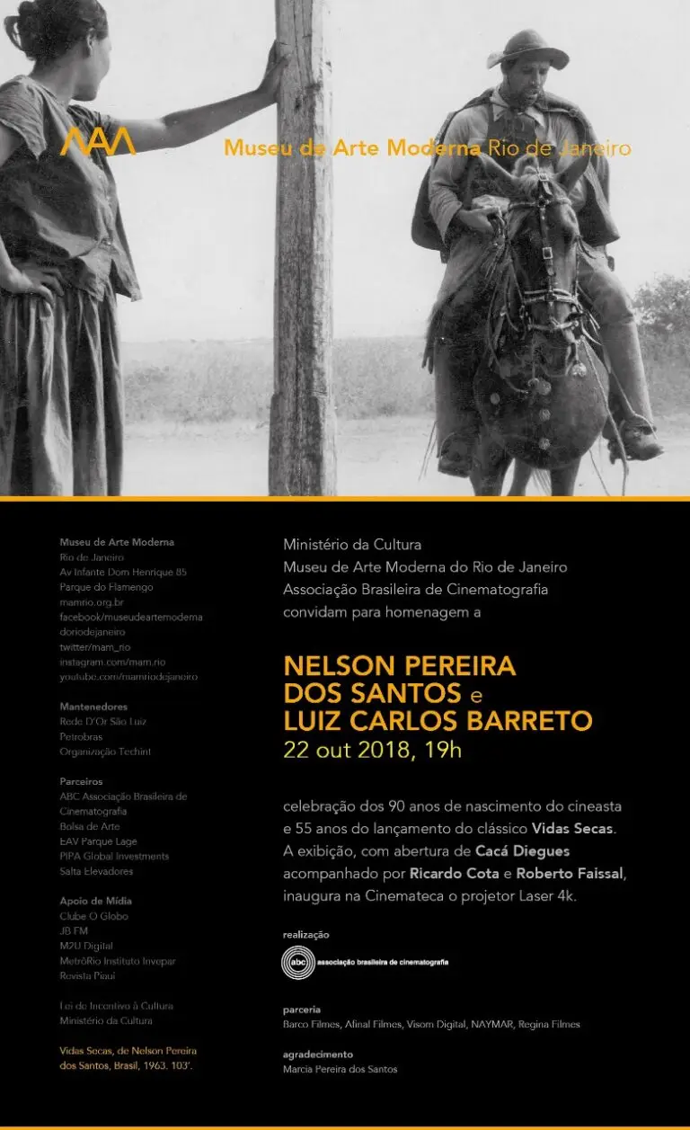 Nelson Perreira dos Santos e Luiz Carlos Barreto - cartaz